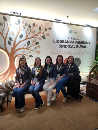 Sindicato Rural de Laranjeiras do Sul participa de Fórum de Liderança Feminina em Brasília
